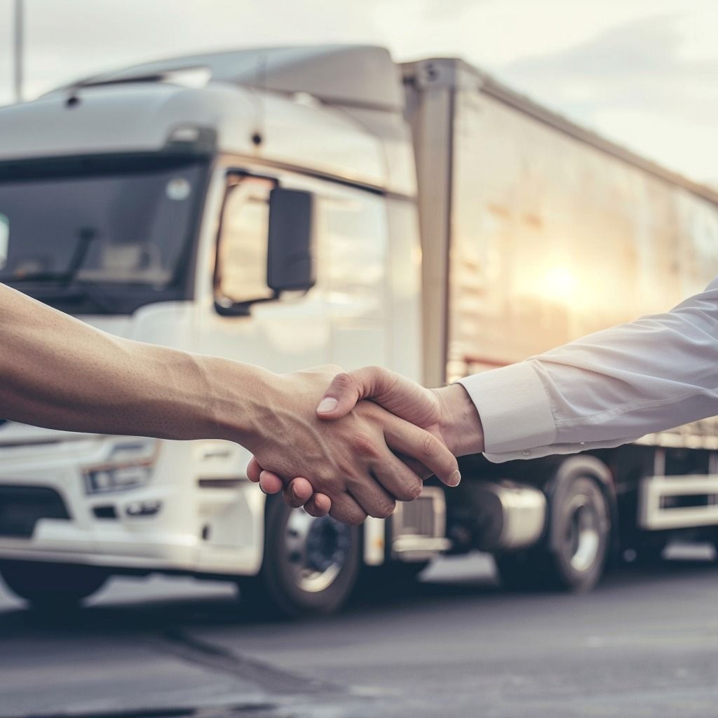 Person using a smartphone with communication icons overlay